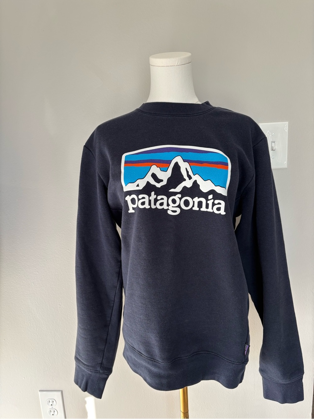 Mens Patagonia Fitz Roy Horizons Uprisal Crew Sweatshirt